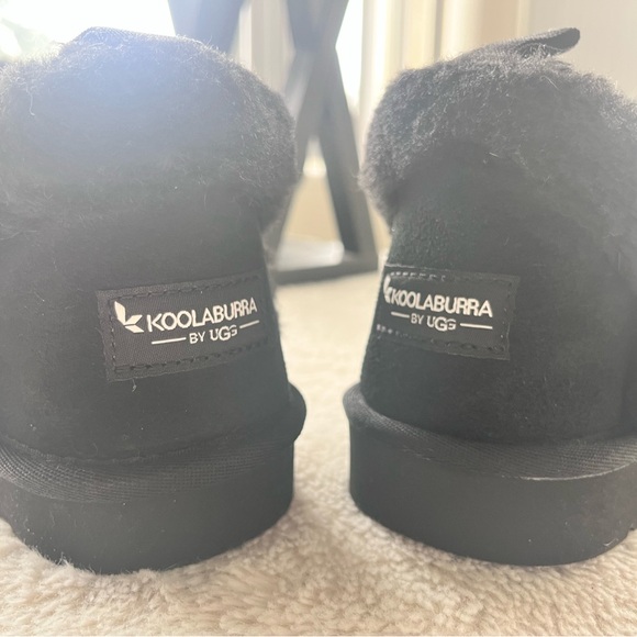 UGG Koolaburra Black Women's Slippers - Picture 4 of 6